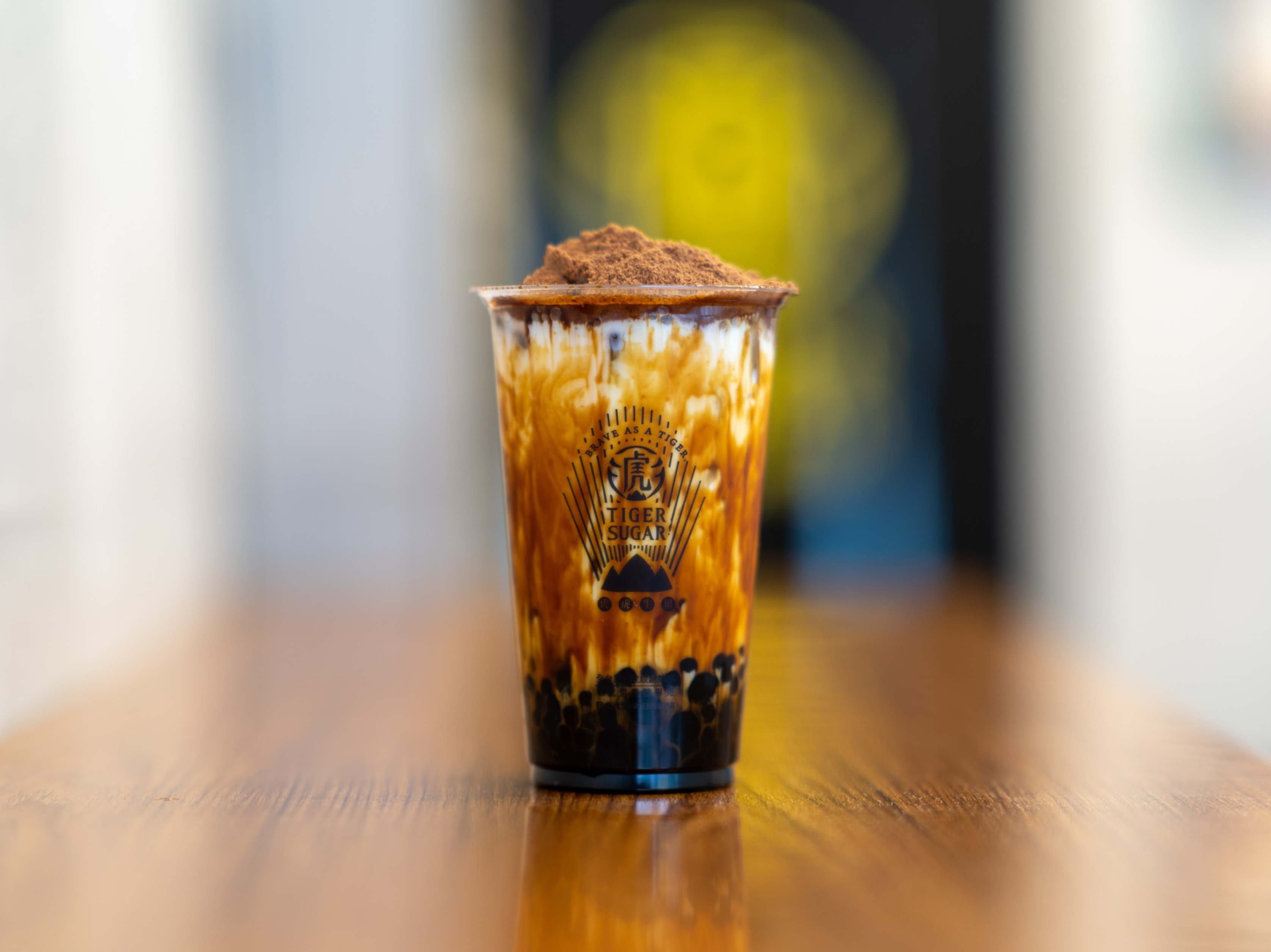 BS Chocolate Malt Milk with Boba, Pearl & CM.