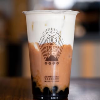 Fresh Taro & Boba with Cream Mousse