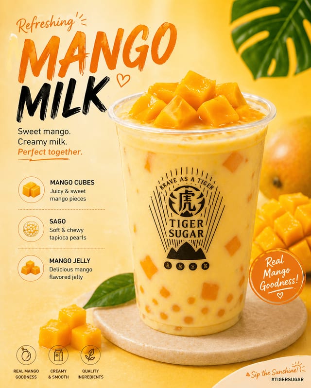 Mango Milk.