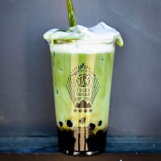 BS Milk Matcha Latte with Cream Mousse
